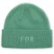 Fox Wordmark téli sapka pine green