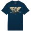 Fox Winged premium póló twilight blue