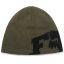 Fox F Head X Jacquard téli sapka olive green
