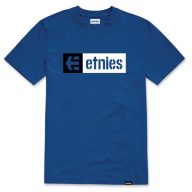 Etnies New Box póló royal black white