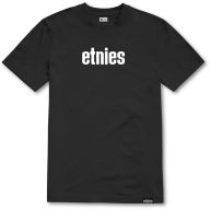Etnies Wordmark póló black