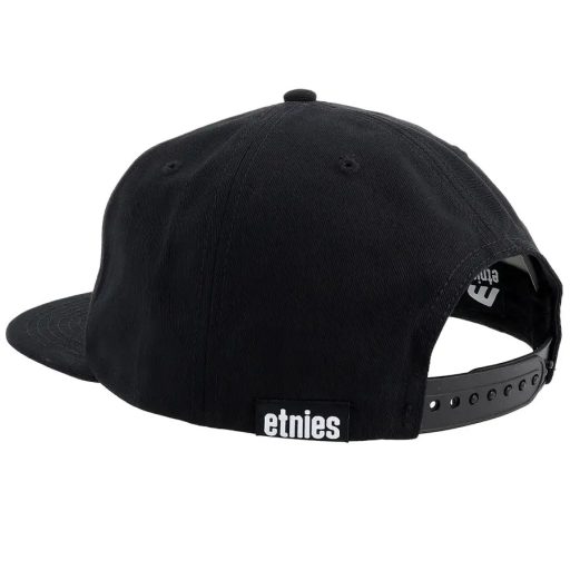 Etnies Icon Embroidery snapback black