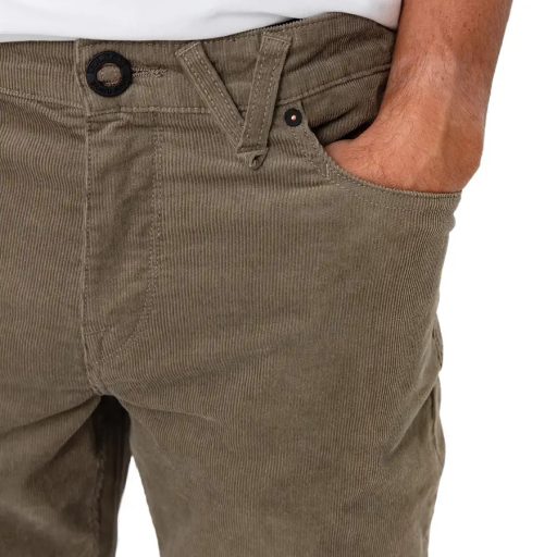 Volcom Solver 5 Pocket Cord nadrág brindle