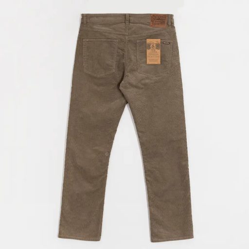 Volcom Solver 5 Pocket Cord nadrág brindle