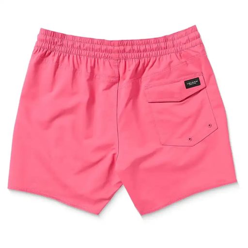 Volcom Lido Solid Trunk fürdőnadrág 16 neon pink