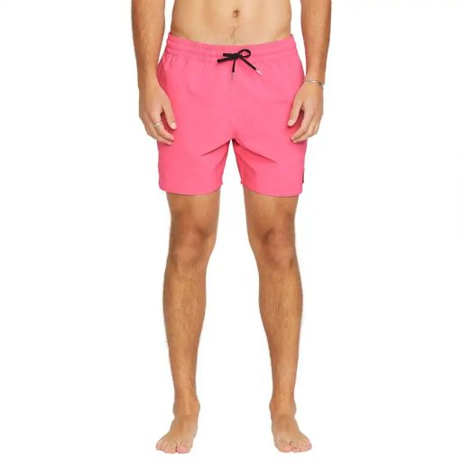 Volcom Lido Solid Trunk fürdőnadrág 16 neon pink