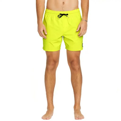 Volcom Lido Solid Trunk fürdőnadrág 16 tennis ball