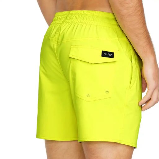Volcom Lido Solid Trunk fürdőnadrág 16 tennis ball