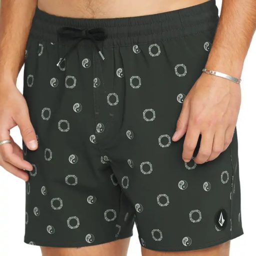 Volcom Lido Print Trunk 16 fürdőnadrág stealth
