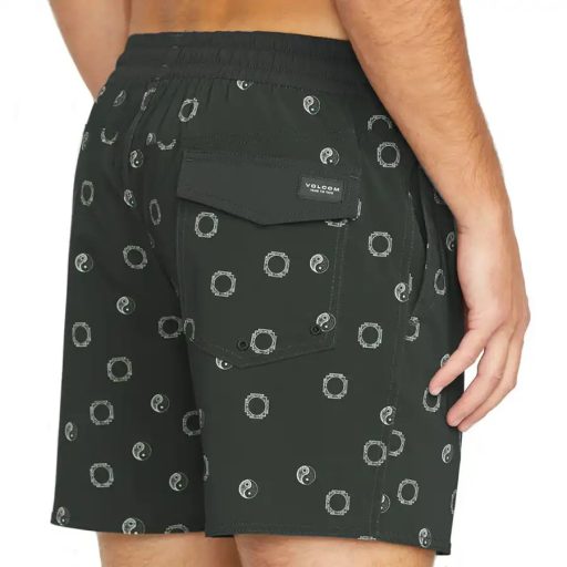 Volcom Lido Print Trunk 16 fürdőnadrág stealth