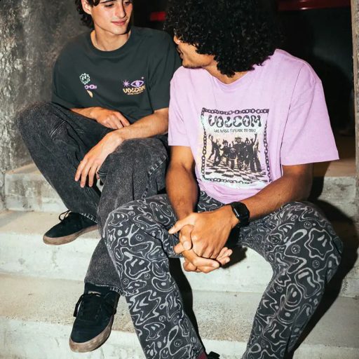 Volcom Filip Rygalski póló steel purple