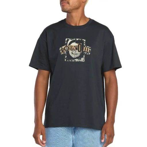 Volcom Sneer póló antique black