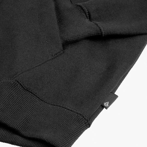 Volcom Single Stone Zip Fleece kapucnis pulóver black