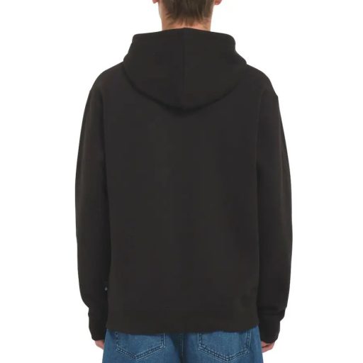 Volcom Single Stone Zip Fleece kapucnis pulóver black