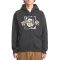Volcom Single Stone Zip Fleece kapucnis pulóver antique black