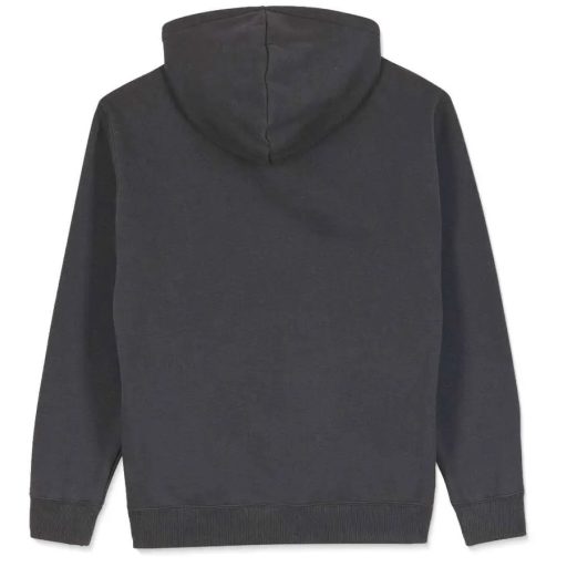 Volcom Single Stone Zip Fleece kapucnis pulóver antique black