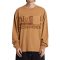Dc No 94 Worker Ls Pocket póló chipmunk enzyme wash