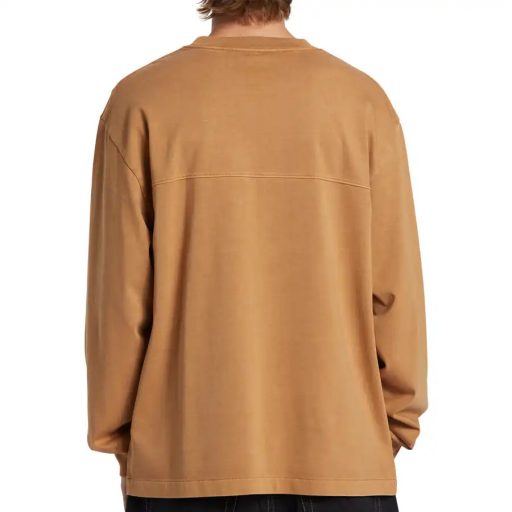 Dc No 94 Worker Ls Pocket póló chipmunk enzyme wash