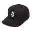 Volcom Full Stone flexfit sapka black