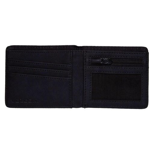 Volcom Slim Stone pénztárca black