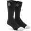 Volcom full stone zokni black 3 pár