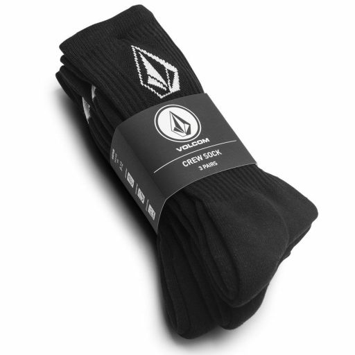 Volcom full stone zokni black 3 pár