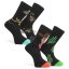 Volcom Fa Mickey Manson zokni csomag multi