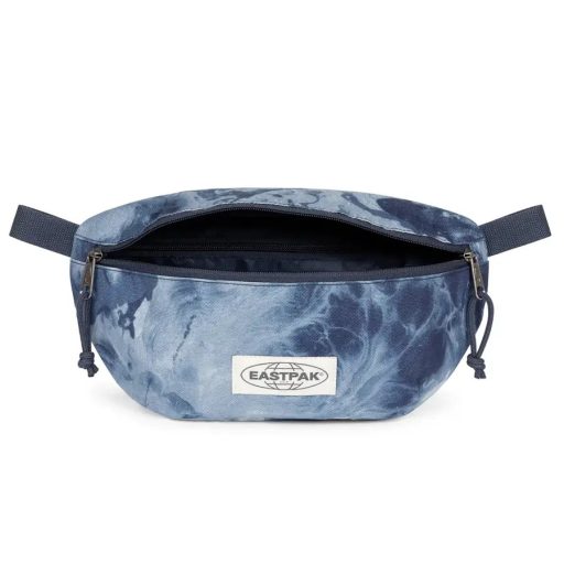 Eastpak Bumbag Large övtáska washed marble blue