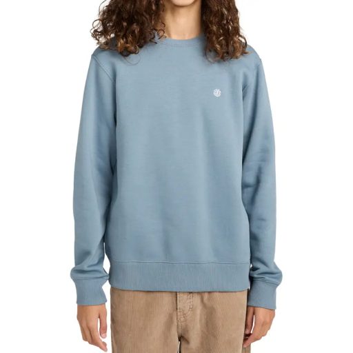Element Icon Embroidery Cr pulóver blue mirage