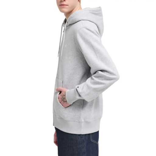Element Icon Embroidery zip pulóver grey heather