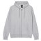 Element Icon Embroidery zip pulóver grey heather