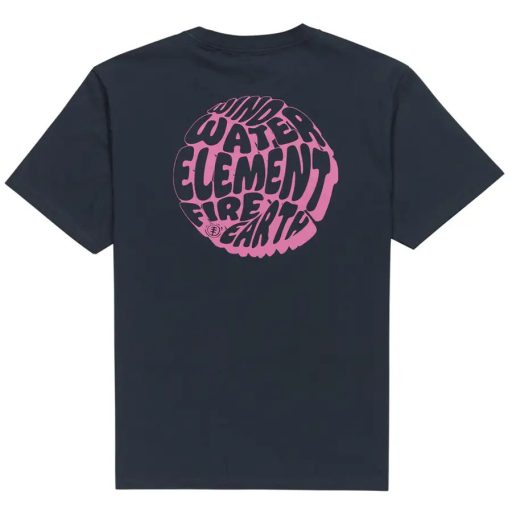 Element Wind Water Fire Earth póló eclipse navy