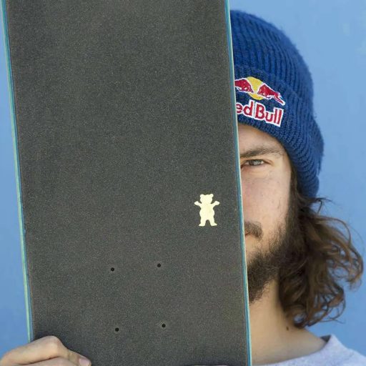 Grizzly Mini Bear Cutout griptape black