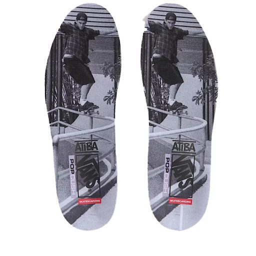 Vans Skate Old Skool 36+ cipő Atiba black dark green