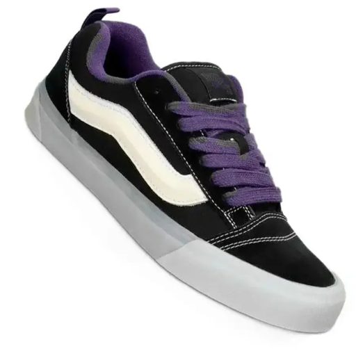 Vans Knu Skool cipő glow black purple