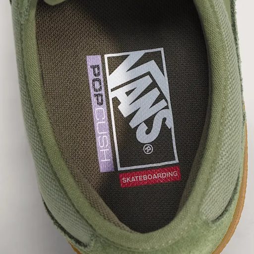 Vans Skate Curren Caples cipő crepe green gum