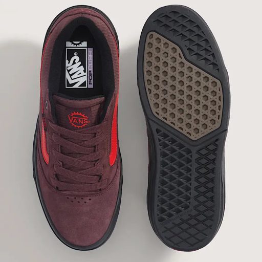 Vans Bmx Proof Wafflecup cipő brown rio red black