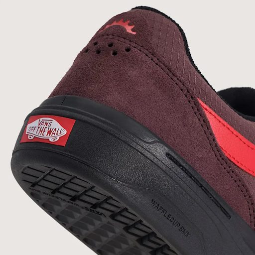 Vans Bmx Proof Wafflecup cipő brown rio red black