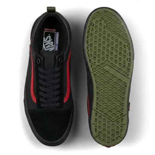 Vans Skate Old Skool Wafflecup Atiba cipő black green 