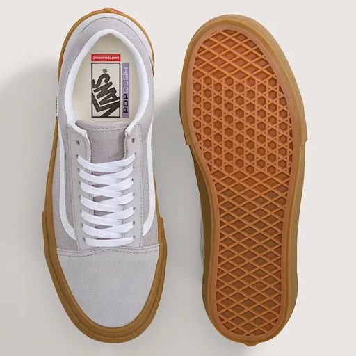 Vans Skate Old Skool cipő crepe light gray gum
