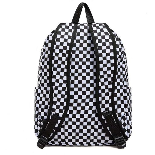 Vans Old Skool Check hátizsák black white