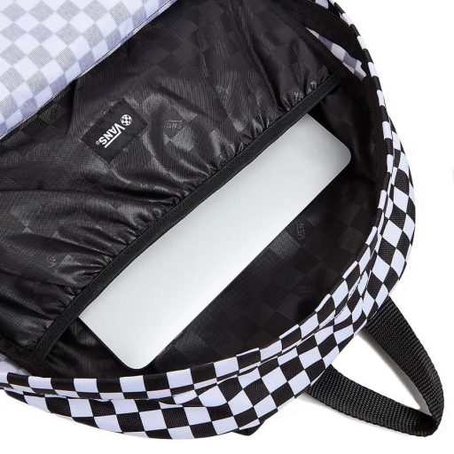 Vans Old Skool Check hátizsák black white