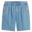 Vans Authentic Chino Loose pleated denim rövidnadrág stone wash blue