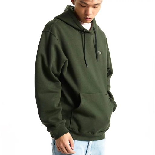 Vans Left Chest II Loose kapucnis pulóver dried kelp