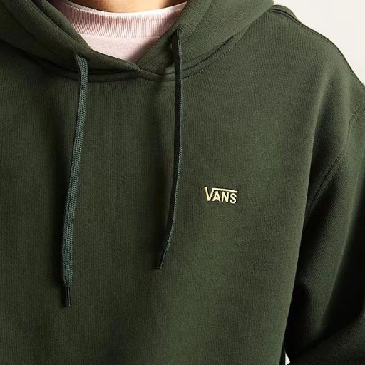 Vans Left Chest II Loose kapucnis pulóver dried kelp