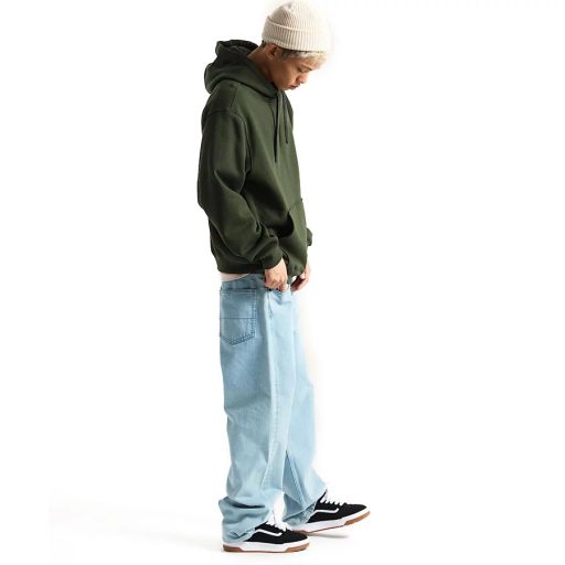 Vans Left Chest II Loose kapucnis pulóver dried kelp