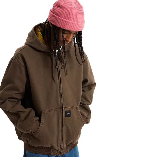 Vans Workwear Canvas kabát coal brown