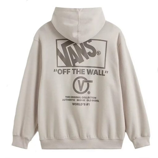 Vans Stockpile kapucnis pulóver taupe mist