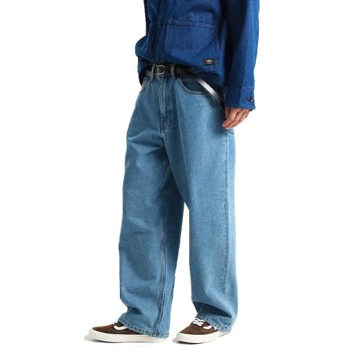 Vans Check 5 Baggy Denim nadrág stone wash blue