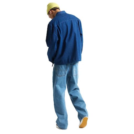 Vans Check 5 Baggy Denim nadrág stone wash blue
